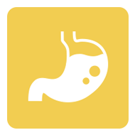 Icon symbolizing Feeling of fullness